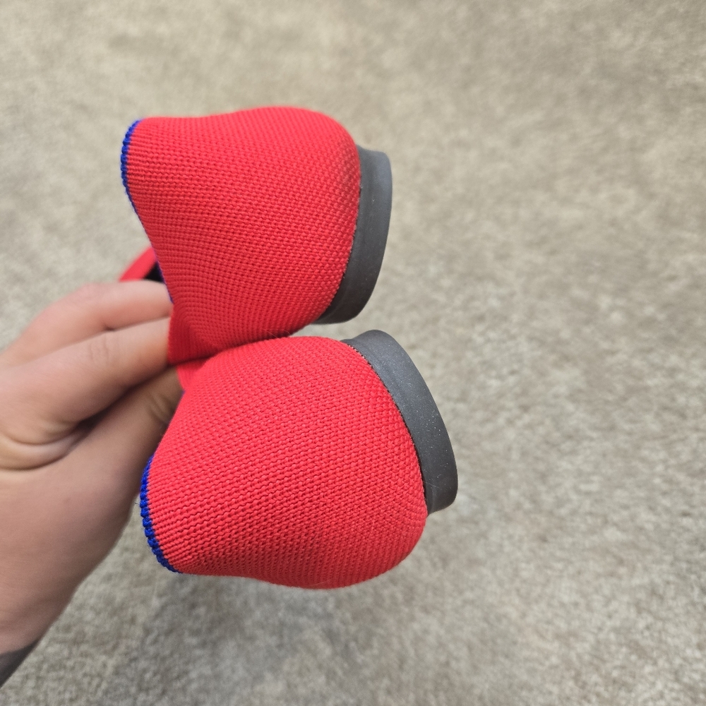 Rothy’s Red Flats Rounded 7.5 - Picture 6 of 8